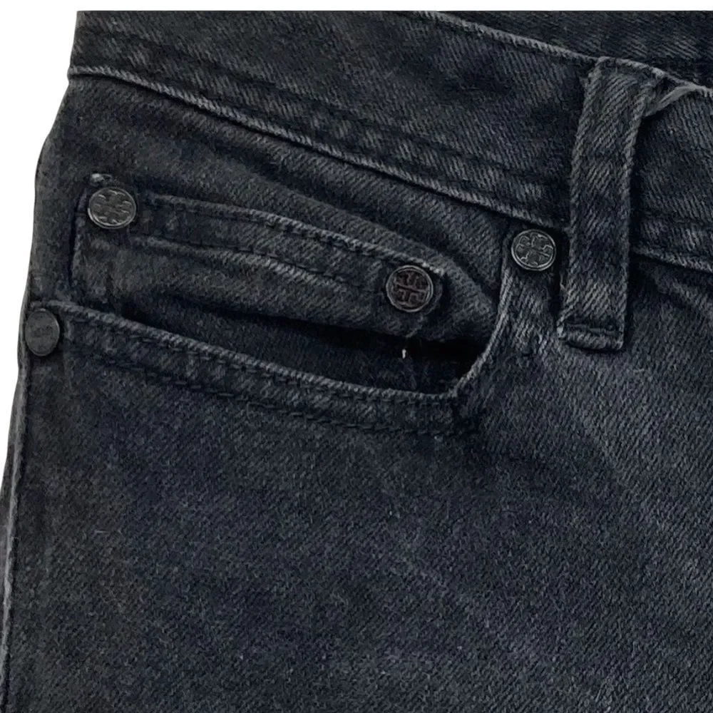 Tory Burch Women’s  Skinny Black Jeans Size 24